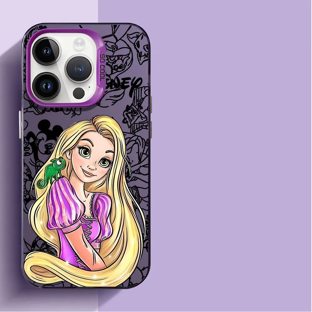 Disney Princess Jasmine Print Phone Case for iPhone XR XS Max 14 Pro 12 Pro 15 Plus X 11 Pro Max 13 13 Soft Cover TPU Silicone