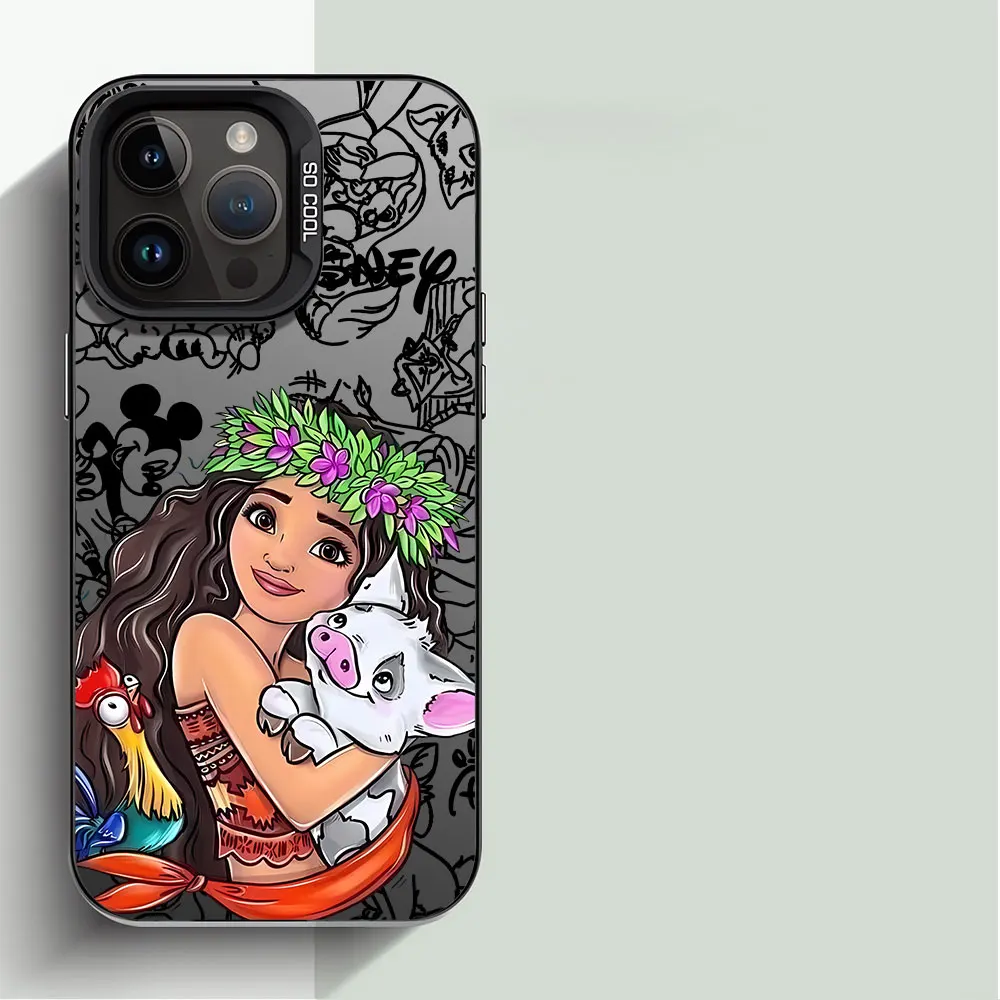 Disney Princess Jasmine Print Phone Case for iPhone XR XS Max 14 Pro 12 Pro 15 Plus X 11 Pro Max 13 13 Soft Cover TPU Silicone