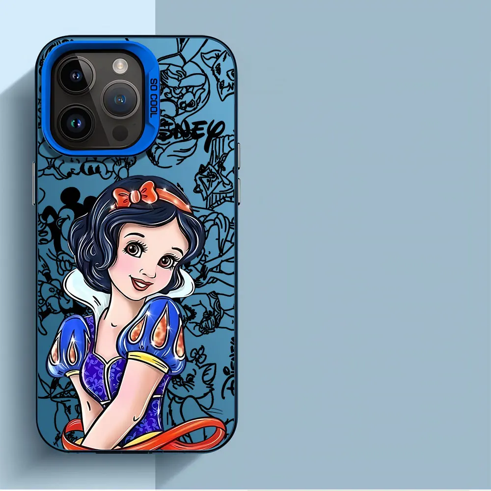 Disney Princess Jasmine Print Phone Case for iPhone XR XS Max 14 Pro 12 Pro 15 Plus X 11 Pro Max 13 13 Soft Cover TPU Silicone